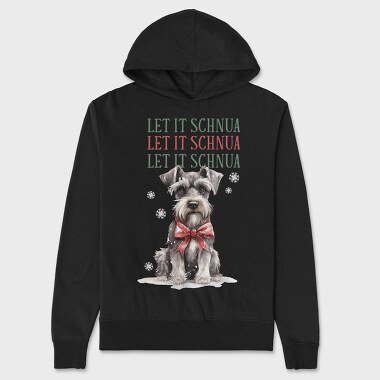 Let It Schnaua, Hanorac Oversize Barbati (Unisex)