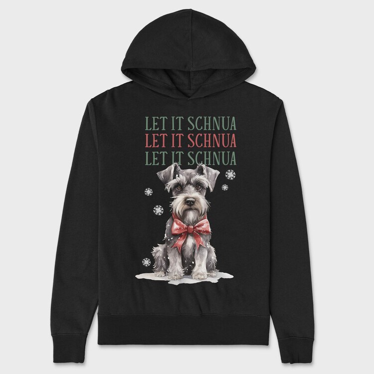 Let It Schnaua, Hanorac Oversize Barbati (Unisex)