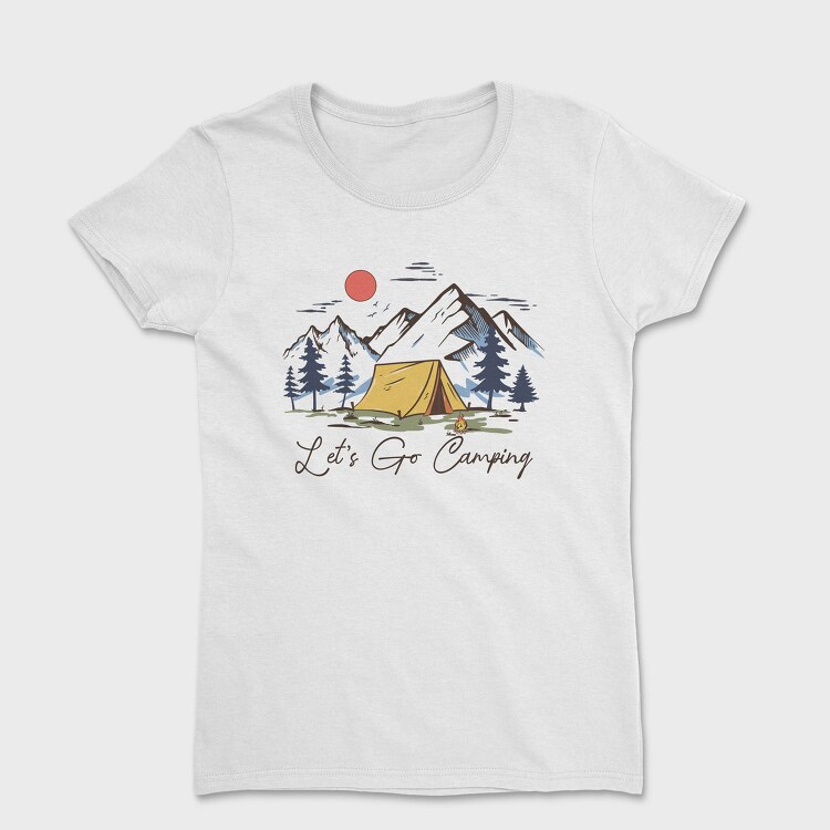 Let S Go Camping, Tricou Femei