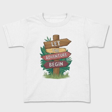 Let The Adventure Begin, Tricou Copii