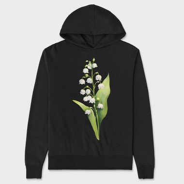 Lily Of The Valley, Hanorac Oversize Barbati (Unisex)