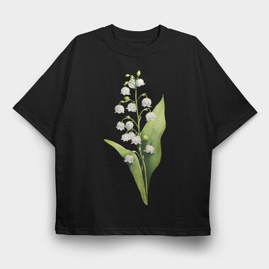 Lily Of The Valley, Tricou Oversize Barbati (Unisex)