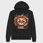 Lion Glasses Party, Hanorac Oversize Barbati (Unisex)