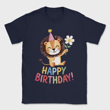Lion Party Flower, Tricou Barbati (Unisex)
