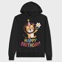 Lion Party Flower, Hanorac Oversize Barbati (Unisex)