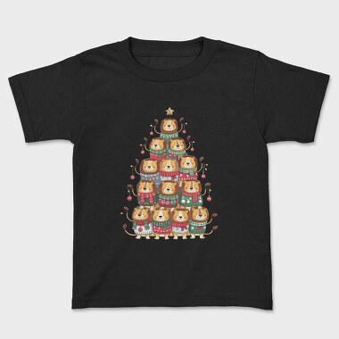 Lions Christmas Tree, Tricou Copii