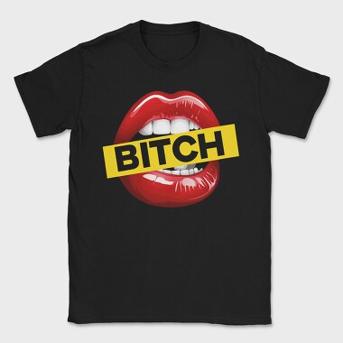 Lips Bitch Bite, Tricou Barbati (Unisex)