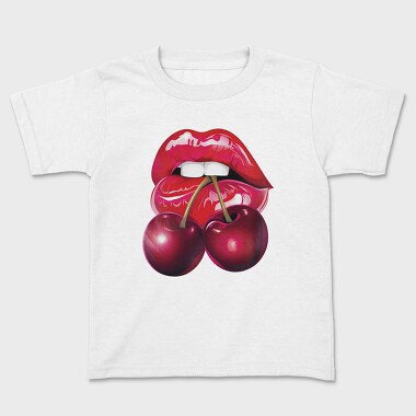 Lips Cherries Bite, Tricou Copii