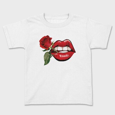 Lips Rose Bite, Tricou Copii