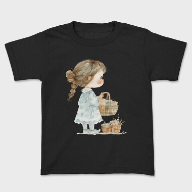Little Girl Basket, Tricou Copii