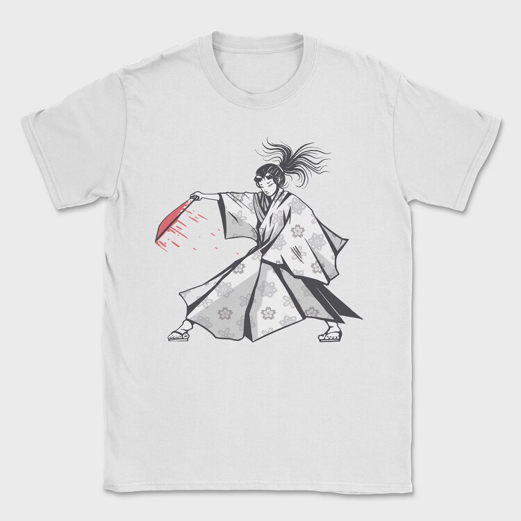 Samurai Woman Finisher, Tricou Barbati (Unisex)