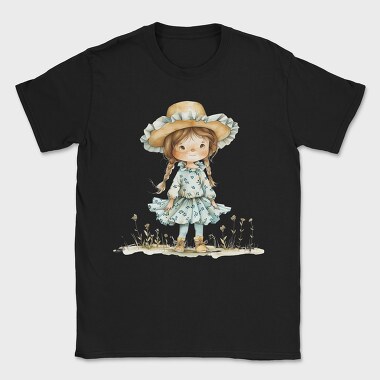 Little Girl Hat, Tricou Barbati (Unisex)