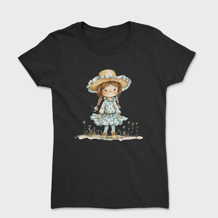 Little Girl Hat, Tricou Femei