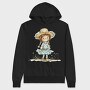 Little Girl Hat, Hanorac Oversize Barbati (Unisex)