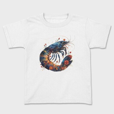 Lobster Floral Night, Tricou Copii