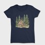 Log Cabin Forest, Tricou Femei