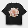 Lotus Glowy Gold, Tricou Oversize Barbati (Unisex)