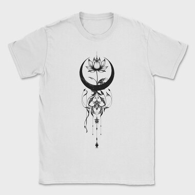 Lotus Moon Chandelier, Tricou Barbati (Unisex)