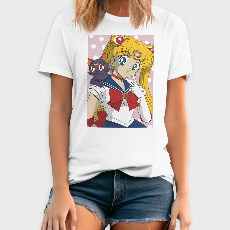 Sailor Moon Moonlight 2, Tricou Barbati (Unisex)