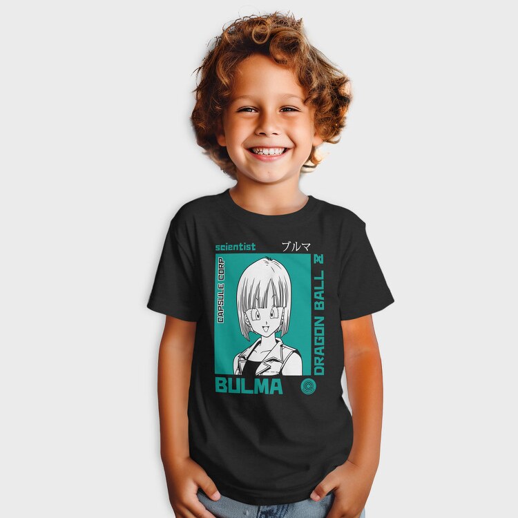 Dragon Ball Bulma Scientist, Tricou Copii