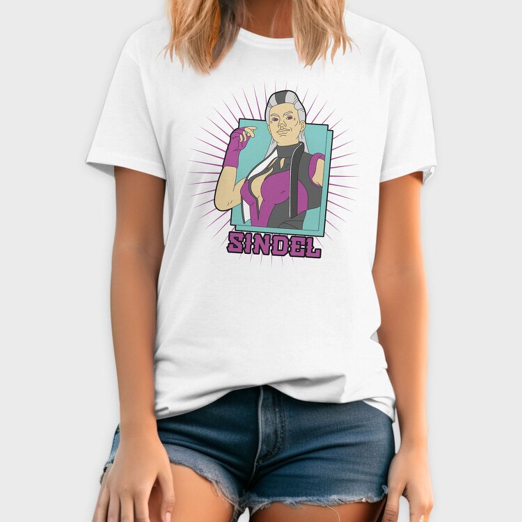 Sindel Power Punch, Tricou Barbati (Unisex)