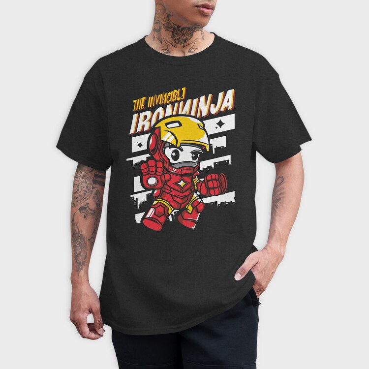 Invincible Iron Ninja, Tricou Barbati (Unisex)
