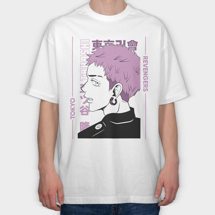 Tokyo Revengers, Tricou Oversize Barbati (Unisex)