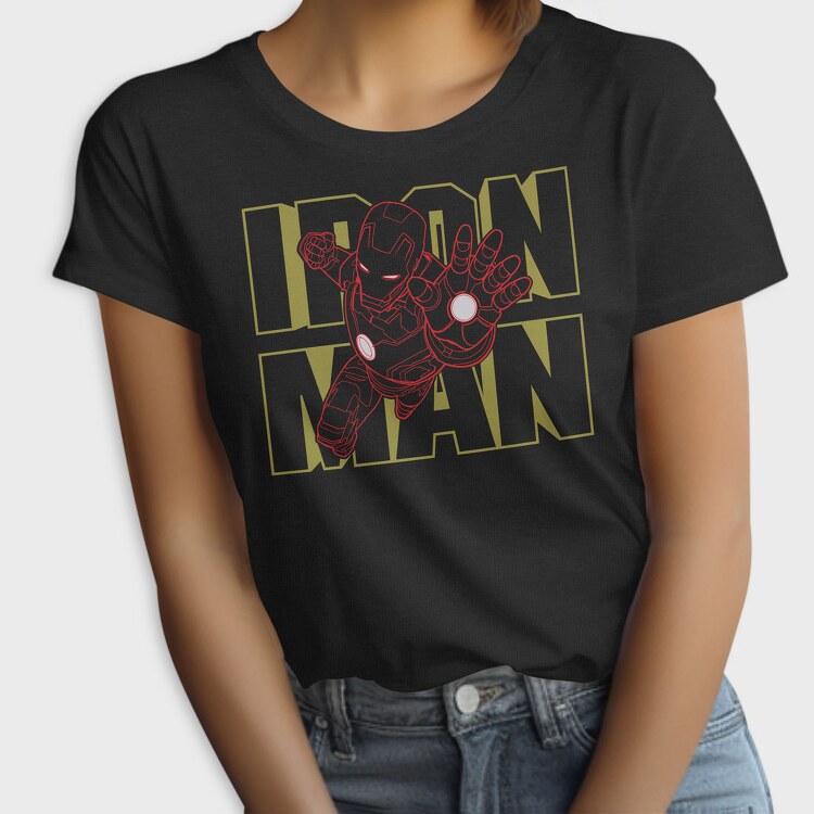 Iron Man Outline, Tricou Femei