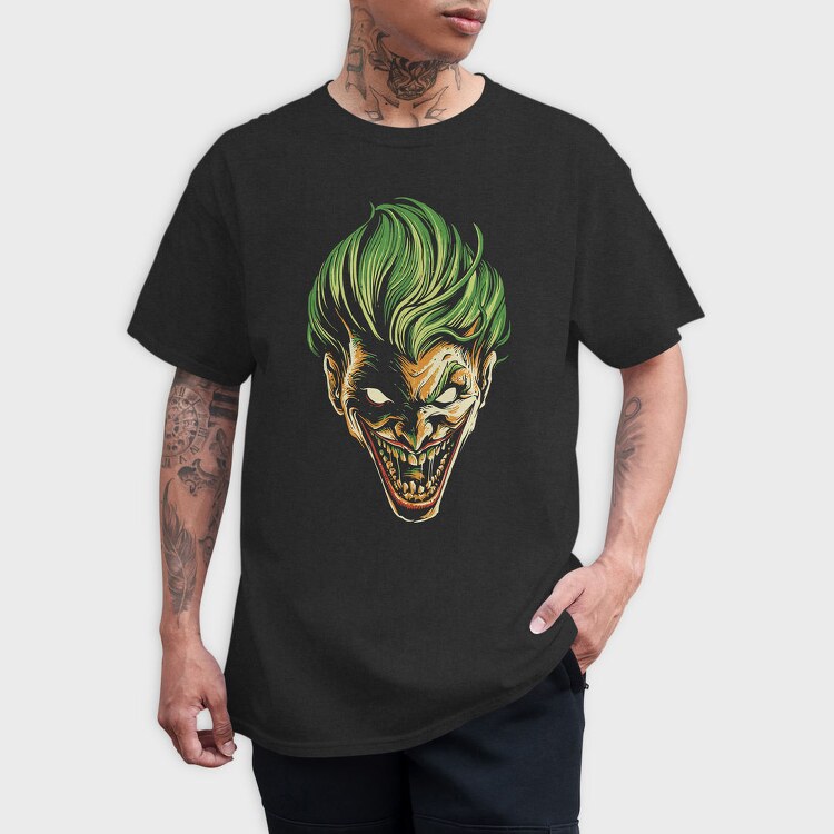 Jokers Grin 1, Tricou Barbati (Unisex)