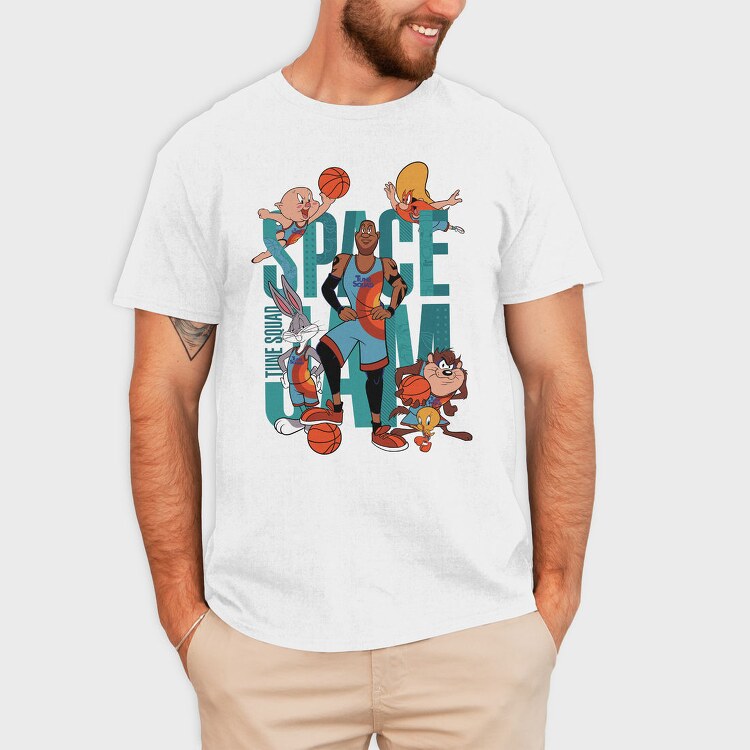 Tune Squad Hoops, Tricou Barbati (Unisex)
