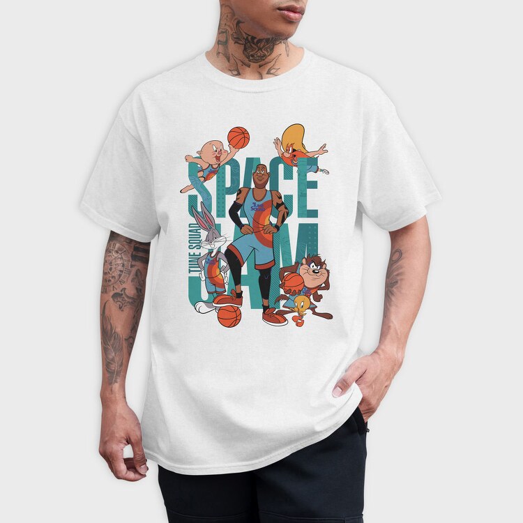 Tune Squad Hoops, Tricou Barbati (Unisex)