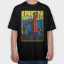 Iron Spider City, Tricou Oversize Barbati (Unisex)