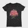 Sakura Tree Watercolor, Tricou Femei