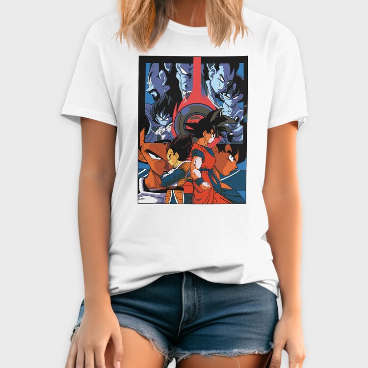 Dragonballz Heroes, Tricou Barbati (Unisex)