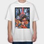 Dragonballz Heroes, Tricou Oversize Barbati (Unisex)