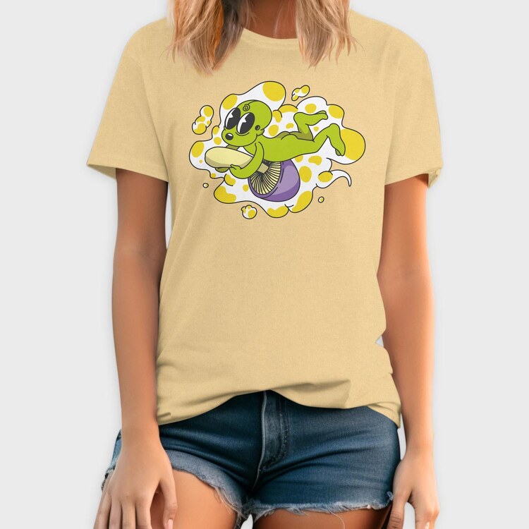 Mushroom Alien, Tricou Barbati (Unisex)