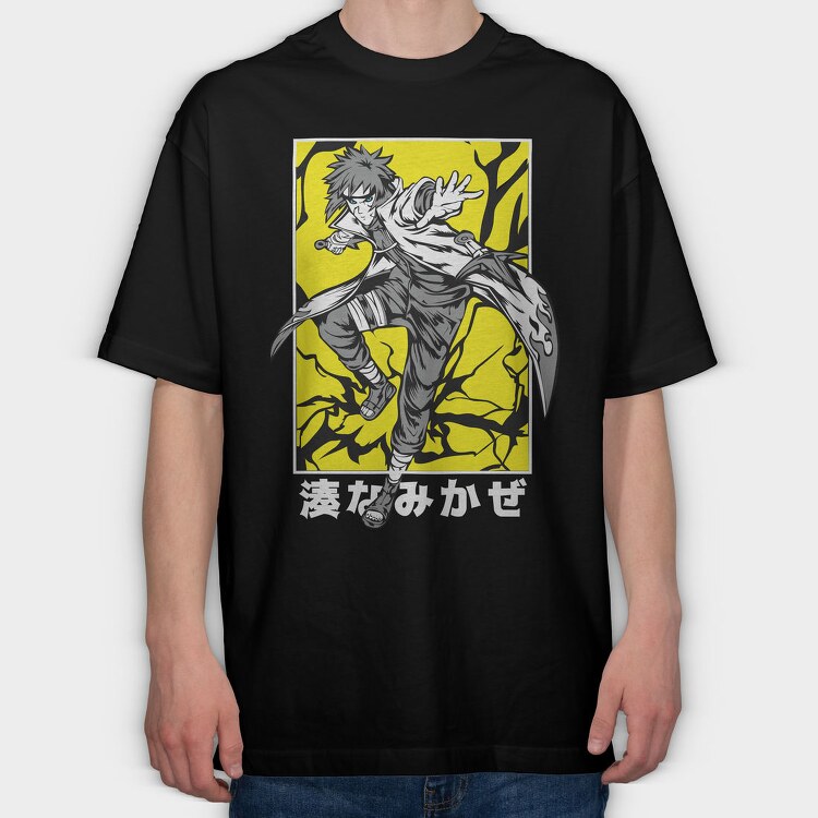 Sasuke Storm, Tricou Oversize Barbati (Unisex)