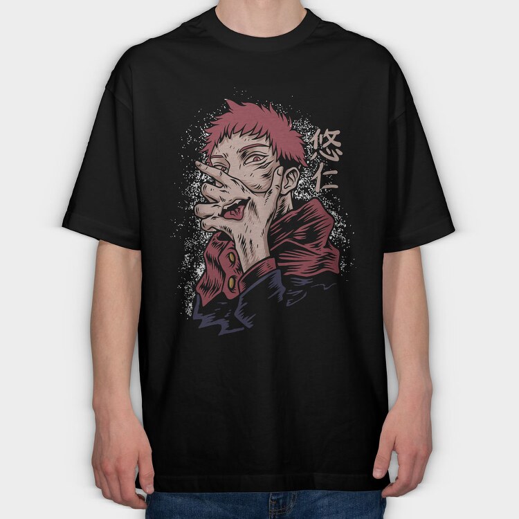 Jujutsu Kaisen Yusuke, Tricou Oversize Barbati (Unisex)