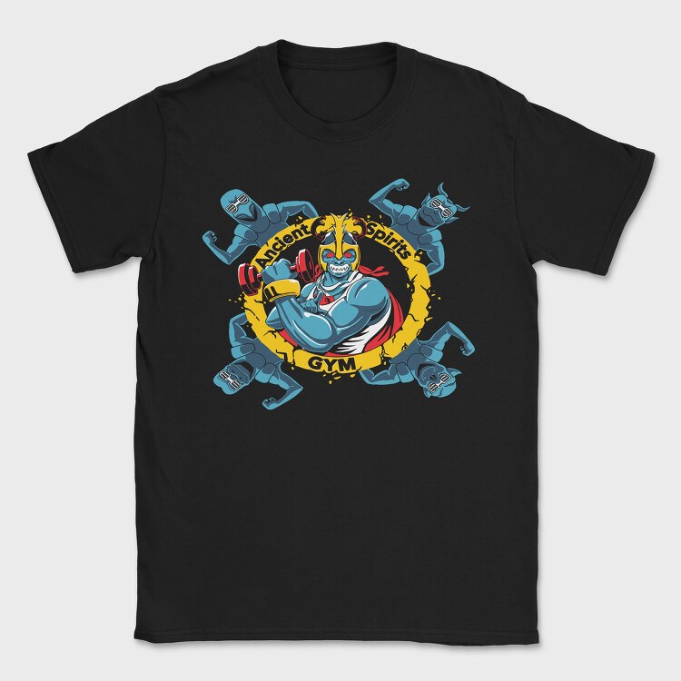 Ancient Spirits Gym, Tricou Barbati (Unisex)