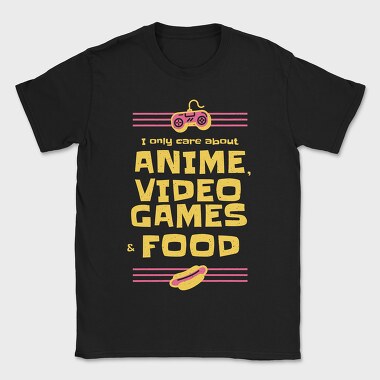 Anime Game Food Fest, Tricou Barbati (Unisex)