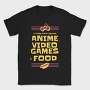 Anime Game Food Fest, Tricou Barbati (Unisex)