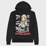 Anime Girl Love Watch, Hanorac Oversize Barbati (Unisex)