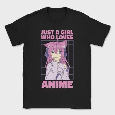 Anime Girl Vibes, Tricou Barbati (Unisex)