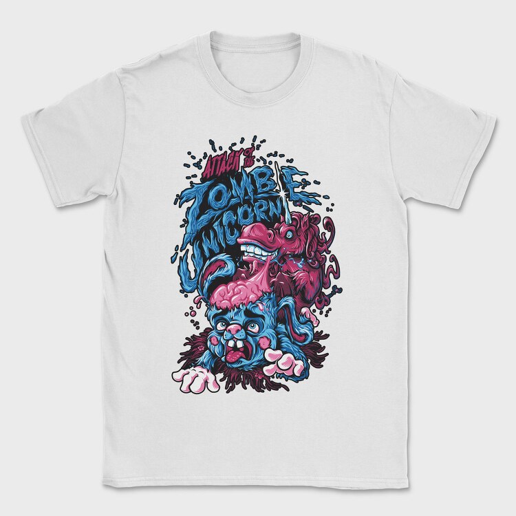 Attack Of The Tombicorn, Tricou Barbati (Unisex)
