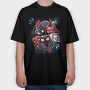 Spiderman Pop Art, Tricou Oversize Barbati (Unisex)