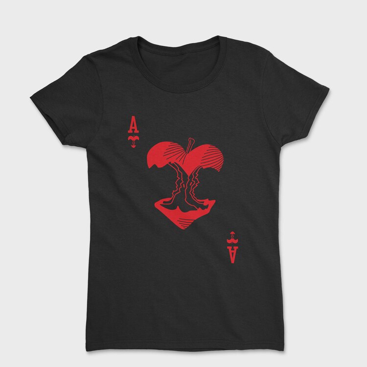 Ace Of Hearts, Tricou Femei