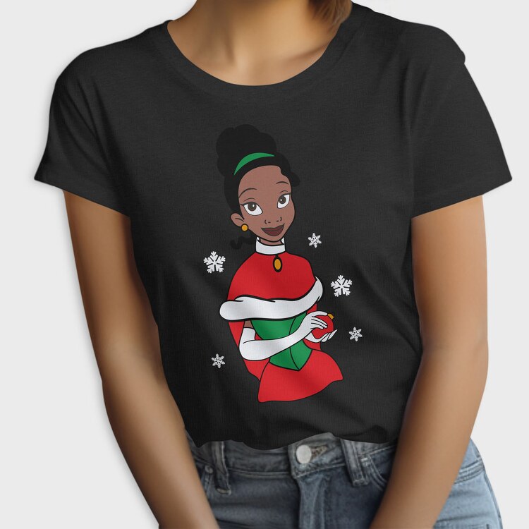 Tianas Red Dress, Tricou Femei