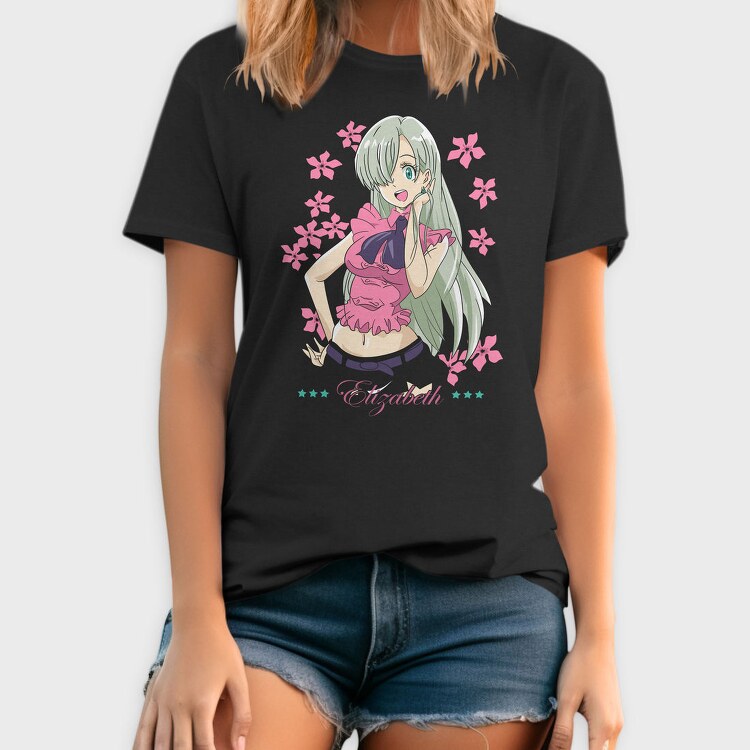 Elizabeth Cherry Blossom, Tricou Barbati (Unisex)