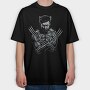 Wolverine Claws Out 1, Tricou Oversize Barbati (Unisex)