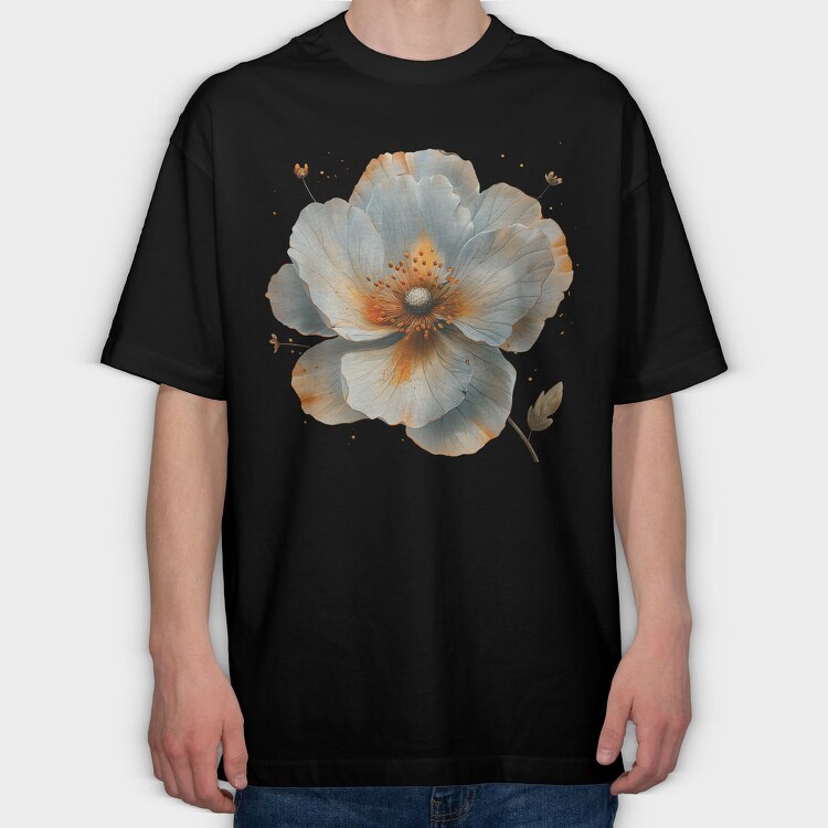 Light Flower Splendor, Tricou Oversize Barbati (Unisex)